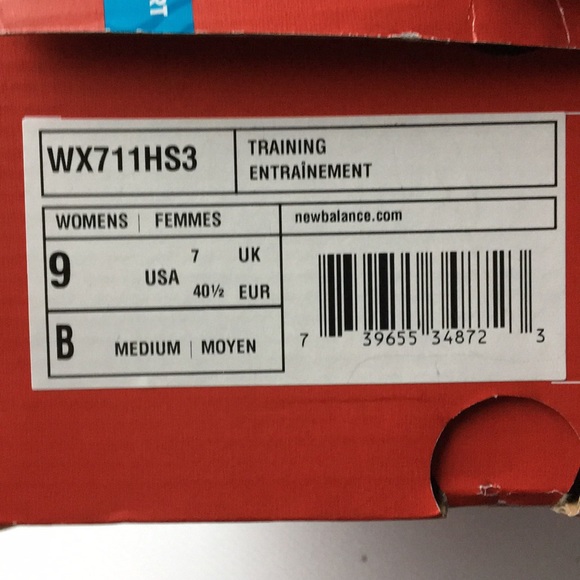 🍁SOLD🍁 New Balance 711 Training Sneaker - Picture 7 of 7